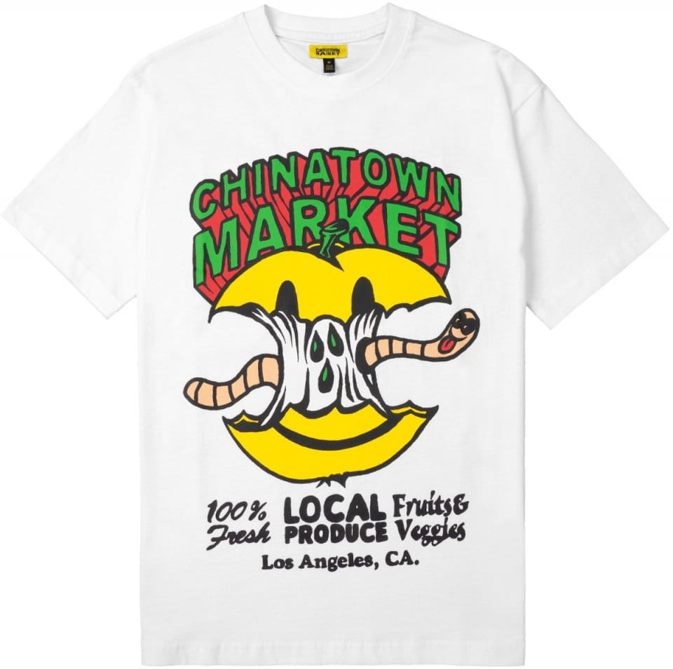 Pánské tričko s krátkým rukávem Chinatown Market Smiley Local Apple